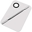 The Studio - Rectangle Nail Art  Palette  w/ Spatula - Stainless Steel