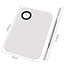 The Studio - Rectangle Nail Art  Palette  w/ Spatula - Stainless Steel