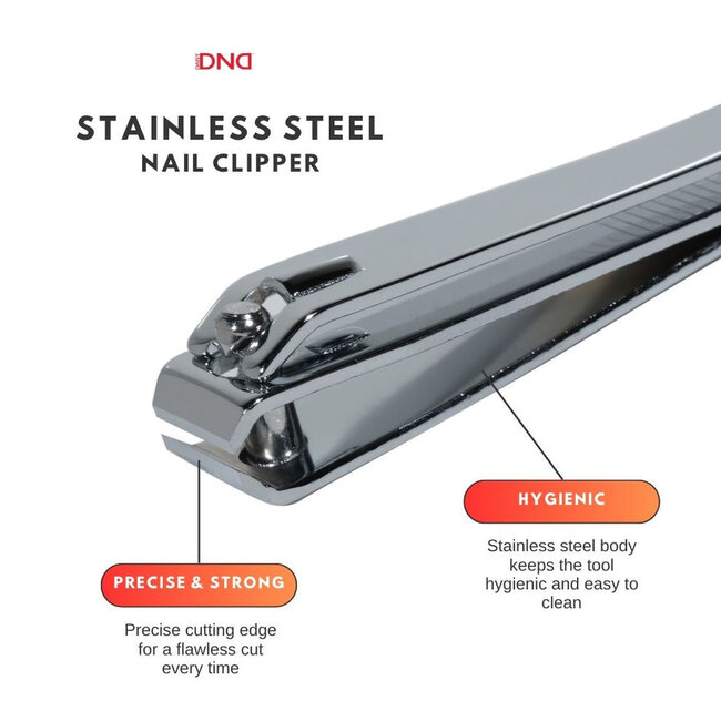 DND - Straight Edge Nail Clipper - 12 ct