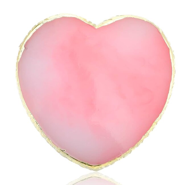 The Studio - Rock Plate Palette - Heart - Pink