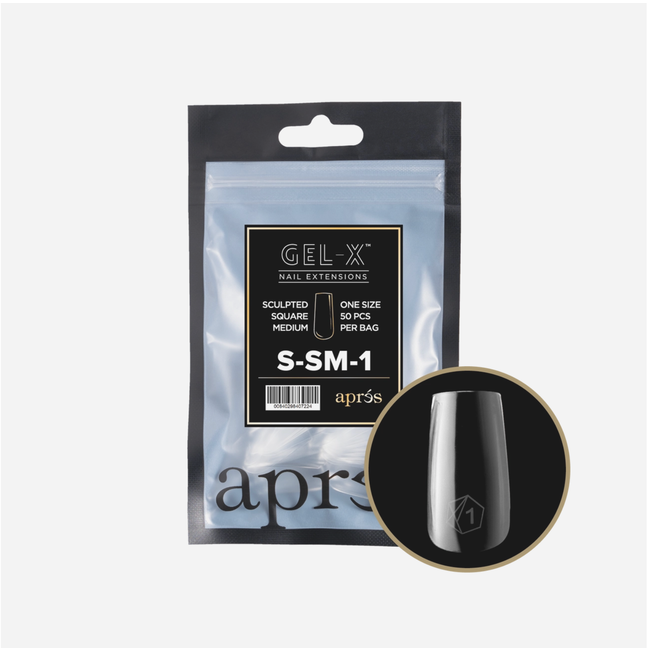 Apres - Refill Bags - Sculpted - Square Medium - #1