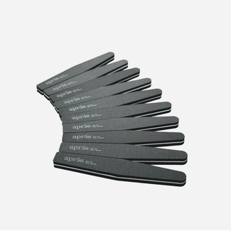 Apres Apres - Buffer - 100/180 - Black 10 ct