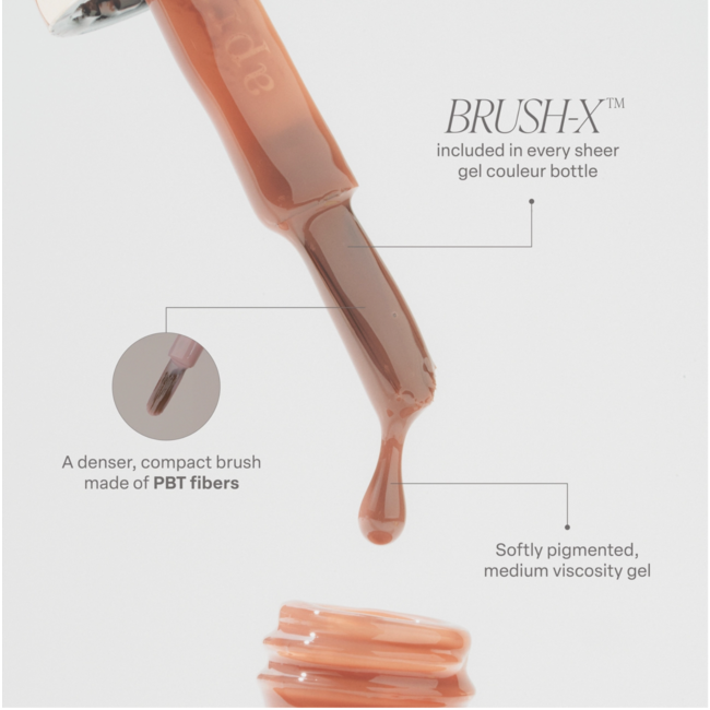 Apres - Sheer Gel Couleur - 704 Chasing Pavement