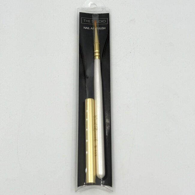 The Studio - Nail Art Brush - White/Gold - B-113