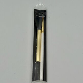The Studio The Studio - Nail Art Brush - White/Gold - B-108