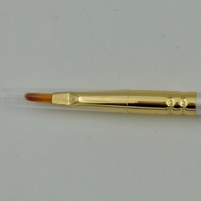 The Studio - Nail Art Brush - White/Gold - B-108