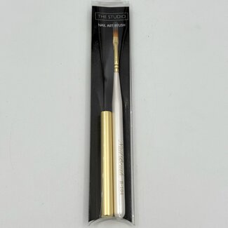 The Studio The Studio - Nail Art Brush - White/Gold - B-104