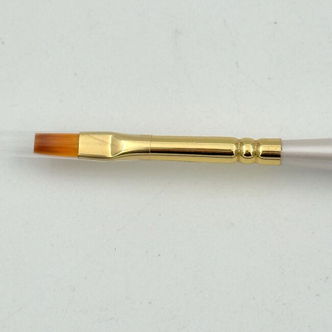 The Studio - Nail Art Brush - White/Gold - B-104