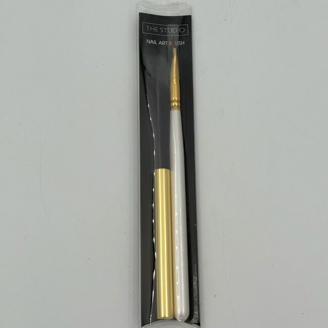 The Studio - Nail Art Brush - White/Gold - B-107