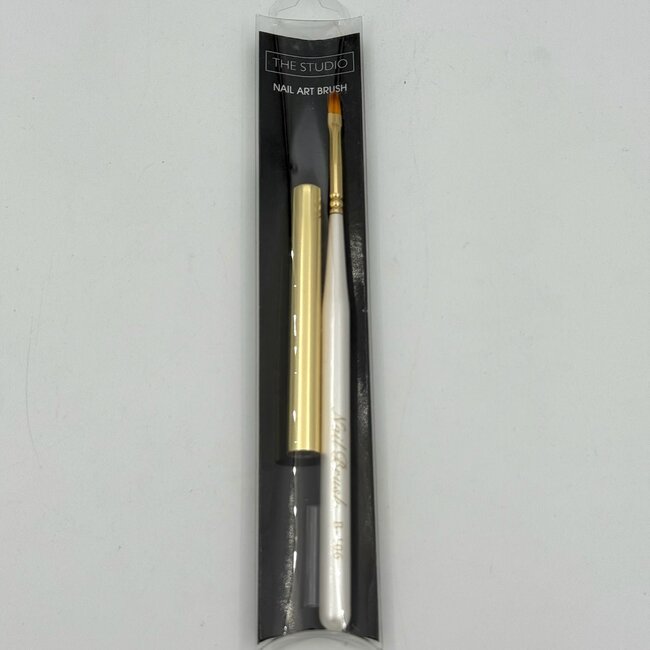 The Studio - Nail Art Brush - White/Gold - B-106