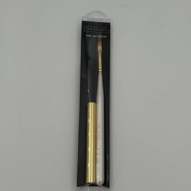 The Studio - Nail Art Brush - White/Gold - B-105