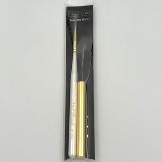 The Studio The Studio - Nail Art Brush - White/Gold - B-102