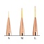 The Studio - Liner Brush - 3 PC - Rose Gold/ Gold
