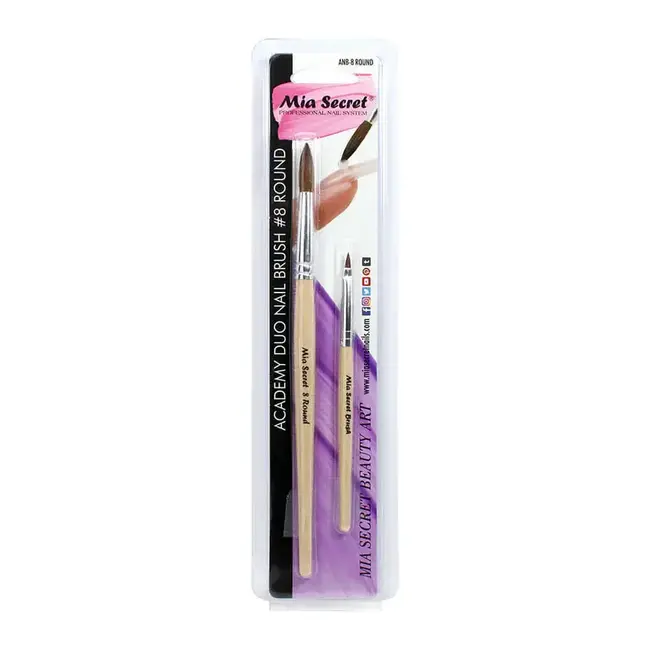 Mia Secret - Duo Nail Brush - #8 OR