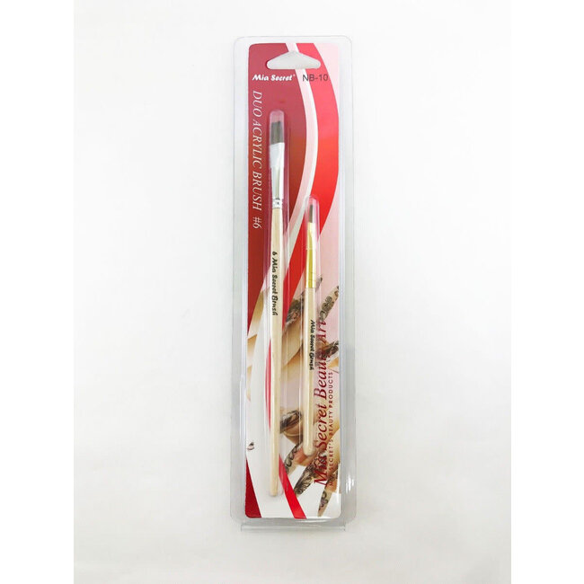 Mia Secret - Duo Nail Brush - #6