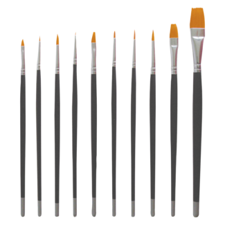 DL Professional DL - Nail Art Brush Set - 10 piece - DL C69