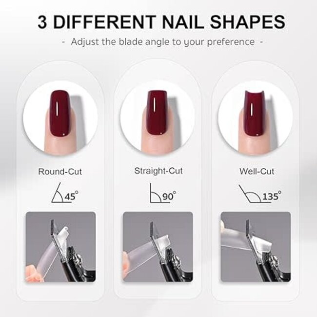 The Studio - Nail Slicer Edge Cutter - Black