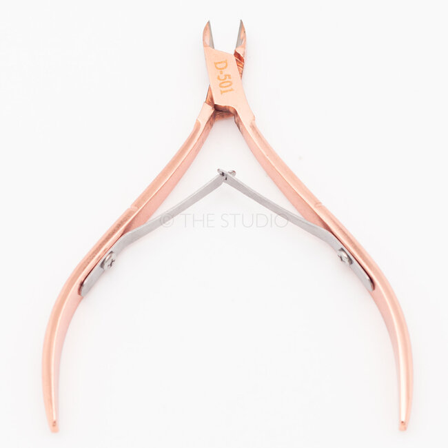 *SALE* - Cuticle Nipper - D-501 - Rose Gold - Full Jaw