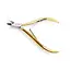 *SALE* - Cuticle Nipper - D-501 - Gold - Full Jaw