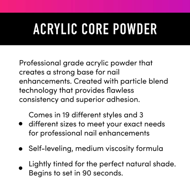 Young Nails - Acrylic Powder - Speed Clear -