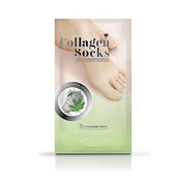 Voesh - Collagen Socks - Cannabis - 1 ct