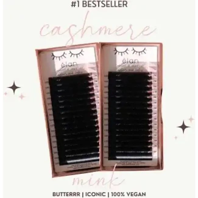 Elan - Lash - Cashmere Mink - 0.03 - D Curl - MIX (25-30)