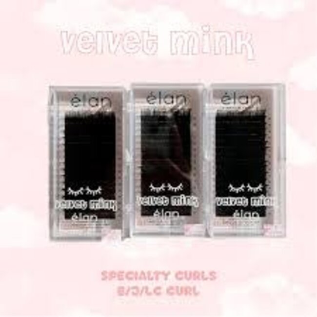 Elan - Lash - Specialty Velvet Mink - 0.03 - J Curl -  Mix 16-20mm