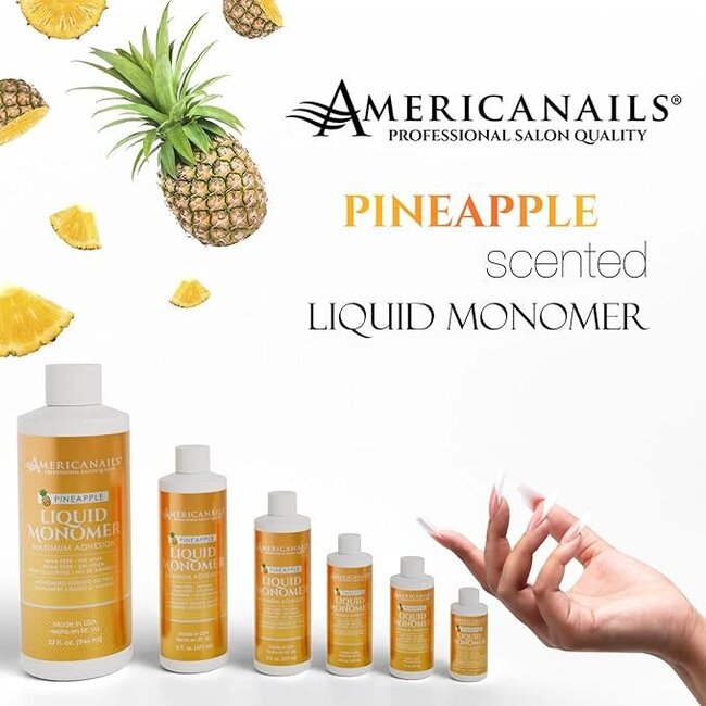 American Nails - Liquid Monomer - Pineapple - 8 oz