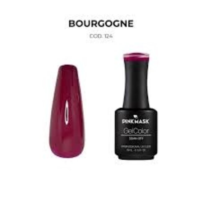 Pink Mask - Gel Polish - 124 Bourgogne