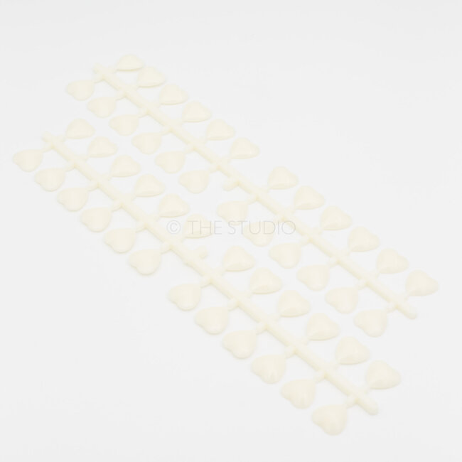 Heart 24 Color Swatches - Natural - 2 ct