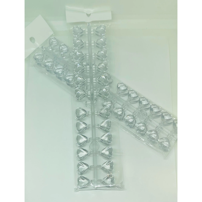 Heart 24 Color Swatches - Clear - 2 ct