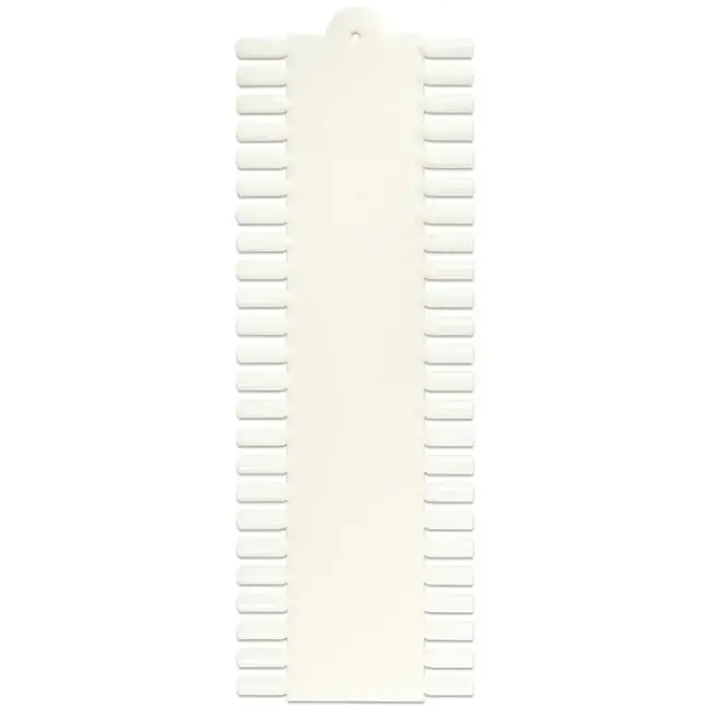 Tip Color Swatch - 48 Nail Sheet - Square Natural - 1 Ct