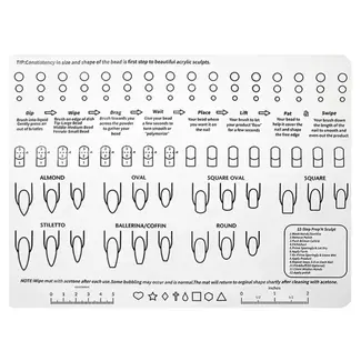 The Studio The Studio - Silicone Nail Training Mat