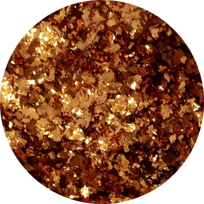 V Beauty Pure - Chrome Flakes - Rose Gold - 2 grams