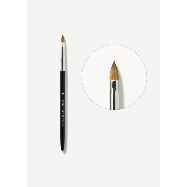 V Beauty Pure - 3D Nail Art Brush - Size 6