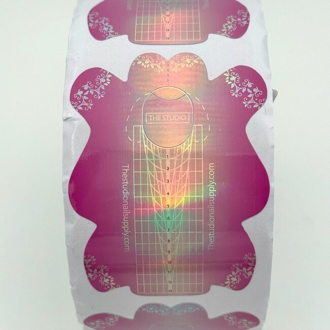 The Studio - Nail Forms - Pink - 500 ct