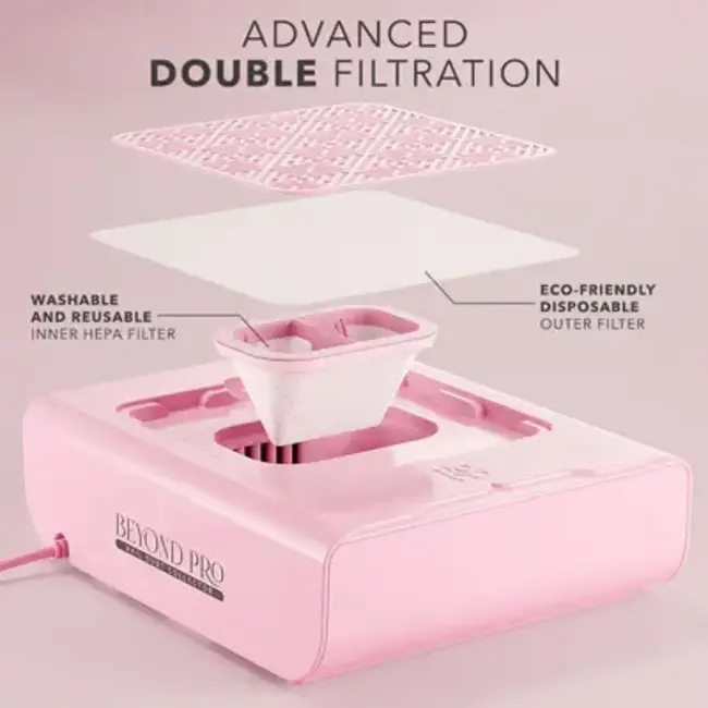 Kiara Sky -  Beyond Pro Nail Dust Collector - Pink