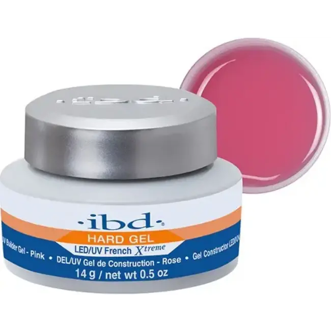 ibd - French Xtreme - Hard Builder Gel - Pink - 0.5 oz
