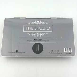 The Studio The Studio - Tip Box - Half Cover - C Curve Clear - XL