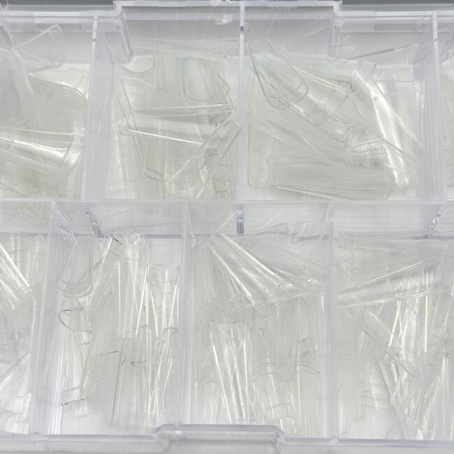 The Studio - Tip Box - Half Cover - Coffin Clear - Regular