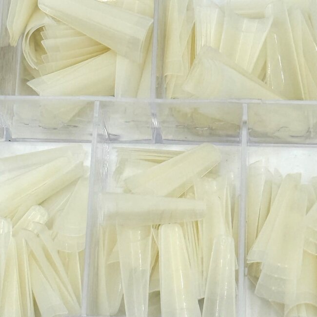 The Studio - Nail Tip Box - Coffin Natural - Regular