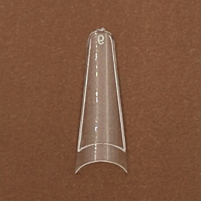 The Studio - Nail Tip Box - Coffin Clear - Long