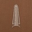 The Studio - Nail Tip Box - Coffin Clear - Long