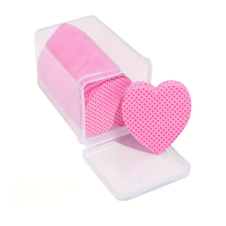 The Studio The Studio - Cleaning Cotton Wipes - 200 ct - Pink Heart
