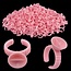 The Studio - Lash Glue Rings - Pink - 2 - 50 ct