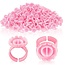 The Studio - Lash Glue Rings - Pink - 50 ct