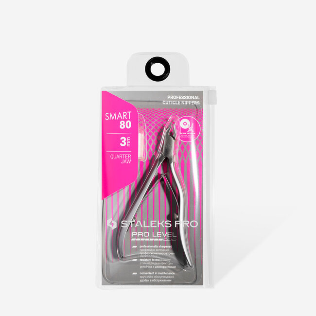 Staleks - Pro Cuticle Nippers - Smart 80 - 3mm - NS-80-3