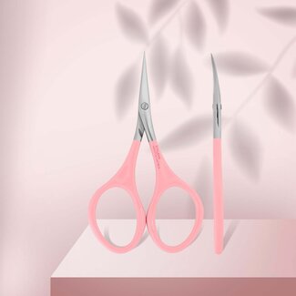 Staleks Staleks - Pink Cuticle Scissors - Beauty and Care 11 - Type 1- SBC-11-1