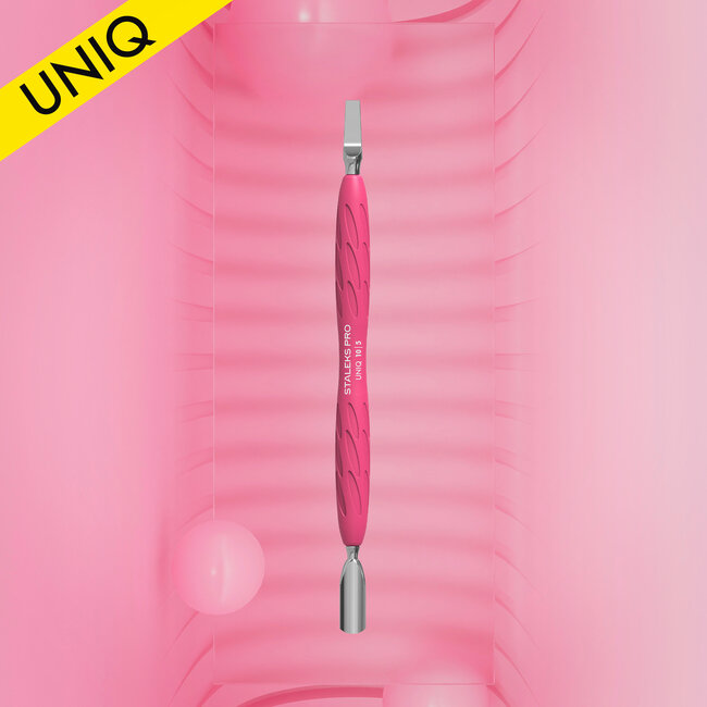 Staleks - Manicure Pusher Gummy w/ Silicon Handle - Uniq 10 - Type 4.2 - PQ-10-4.2
