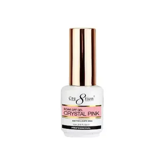 Cre8tion Cre8tion - Gel Polish - Crystal Pink - 15ml
